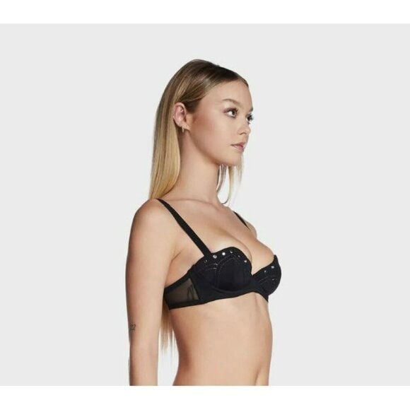 Thistle and‎ Spire Carina Seamed Lined Studded Underwire Bra 34D NWT - Picture 4 of 6